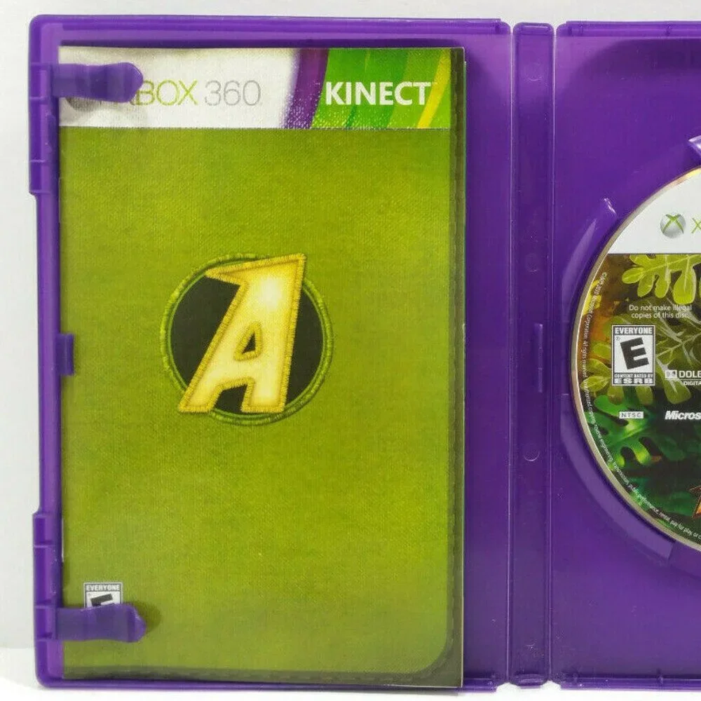 Kinect Adventures (Microsoft Xbox 360, 2010) Video Game 5034E1M